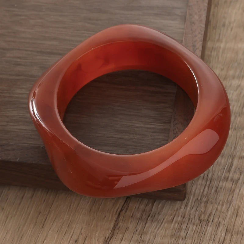 Coffee Acrylic Bangle