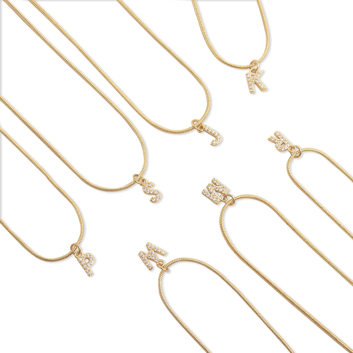 Shine Bright Initial Necklace