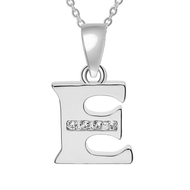 Bedazzled Initial Necklace