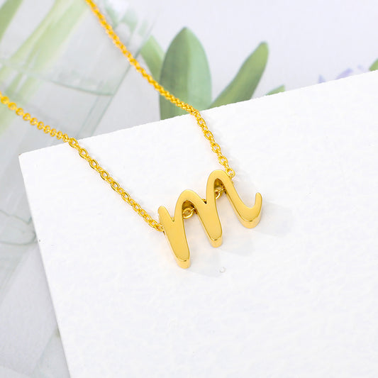 Dainty Initial Necklace - Forge & Form
