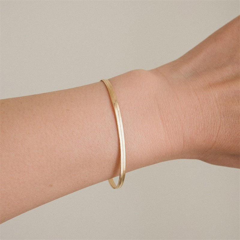 Herringbone Bracelet - Forge & Form