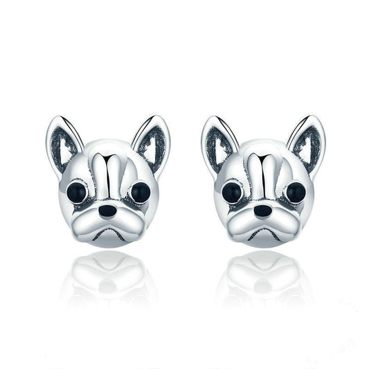 French Bulldog Stud Earrings - Forge & Form