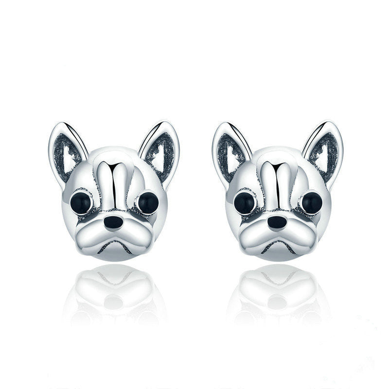French Bulldog Stud Earrings - Forge & Form