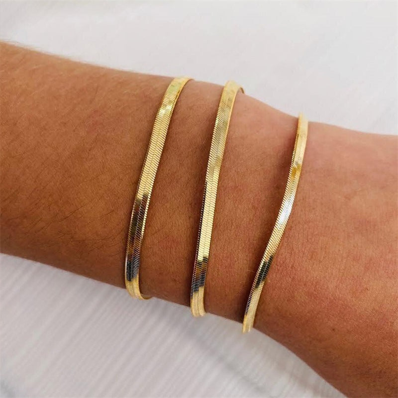 Herringbone Bracelet - Forge & Form