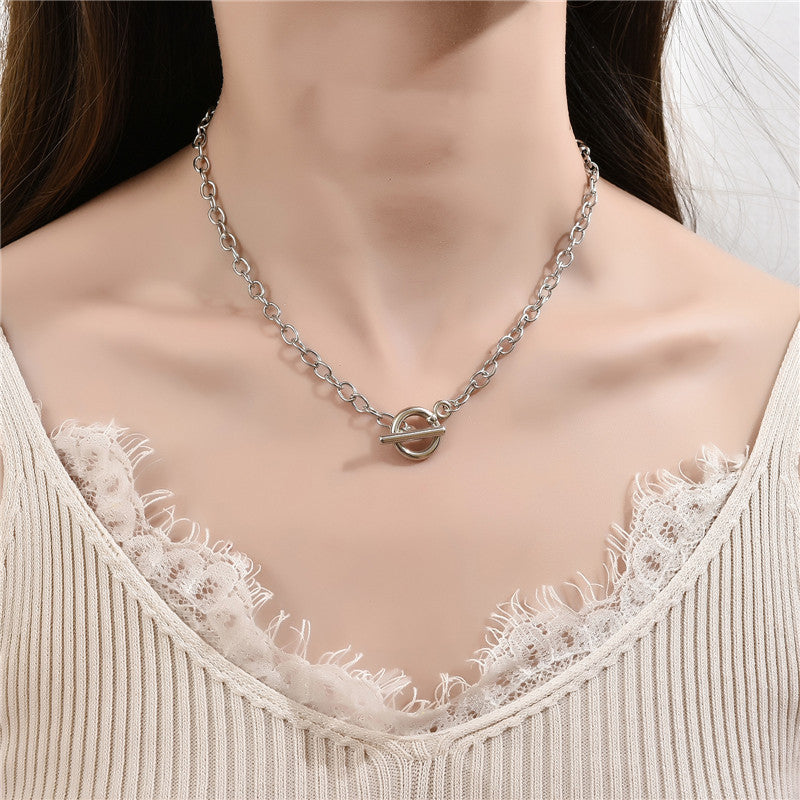 OT Buckle Necklace