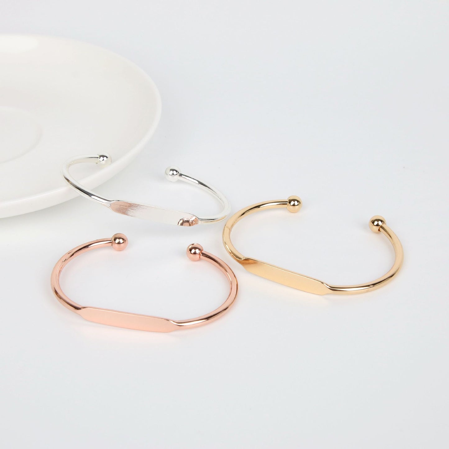 Gold Plated Signet Cuff - Forge & Form