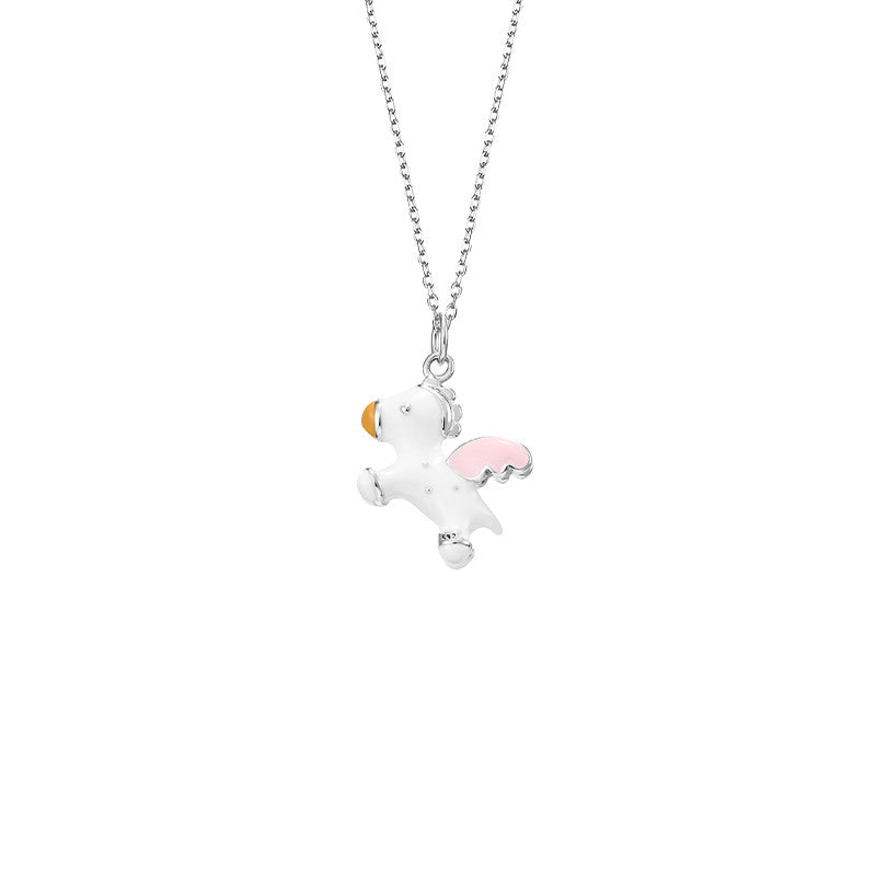 Sterling Silver Pegasus Necklace - Forge & Form