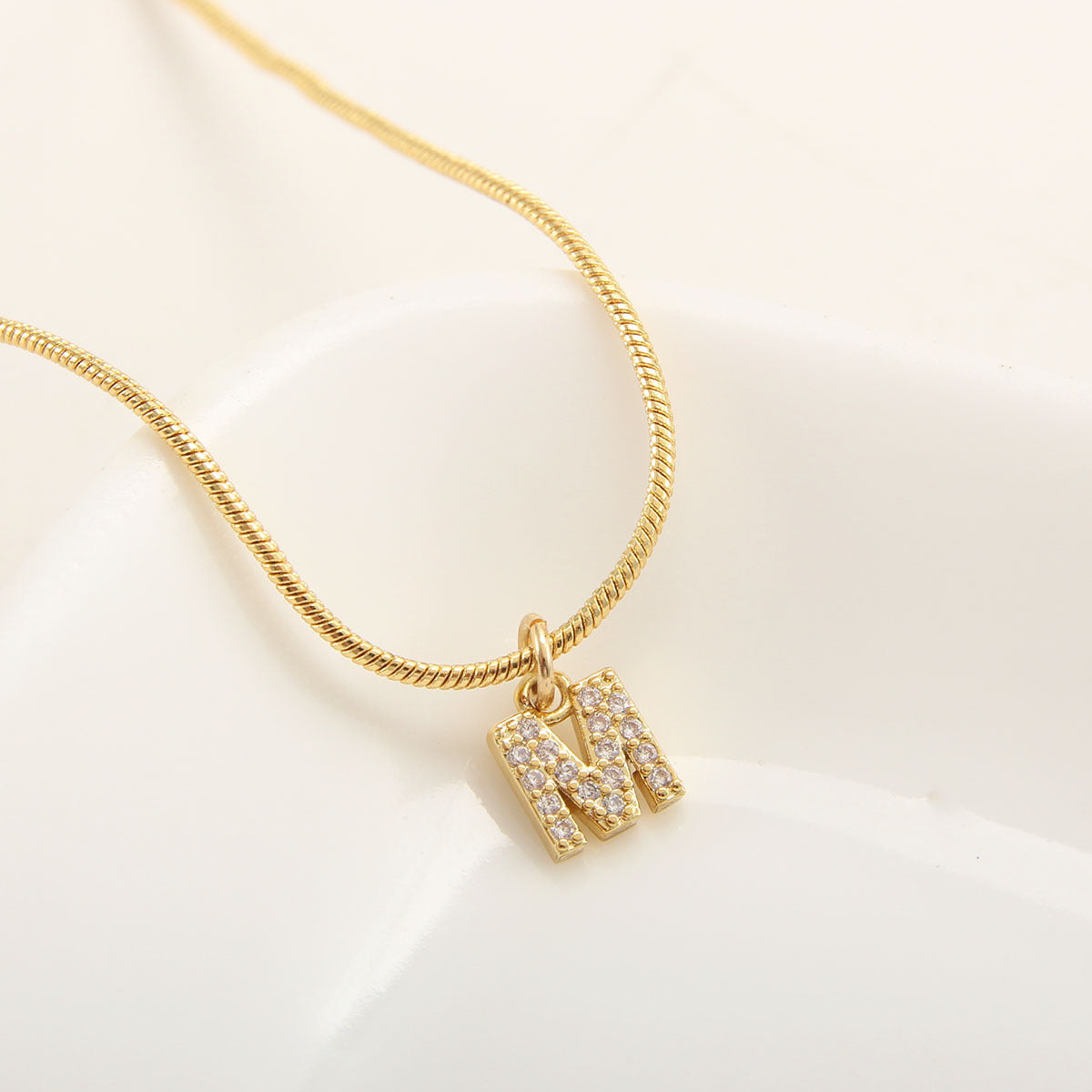 Shine Bright Initial Necklace
