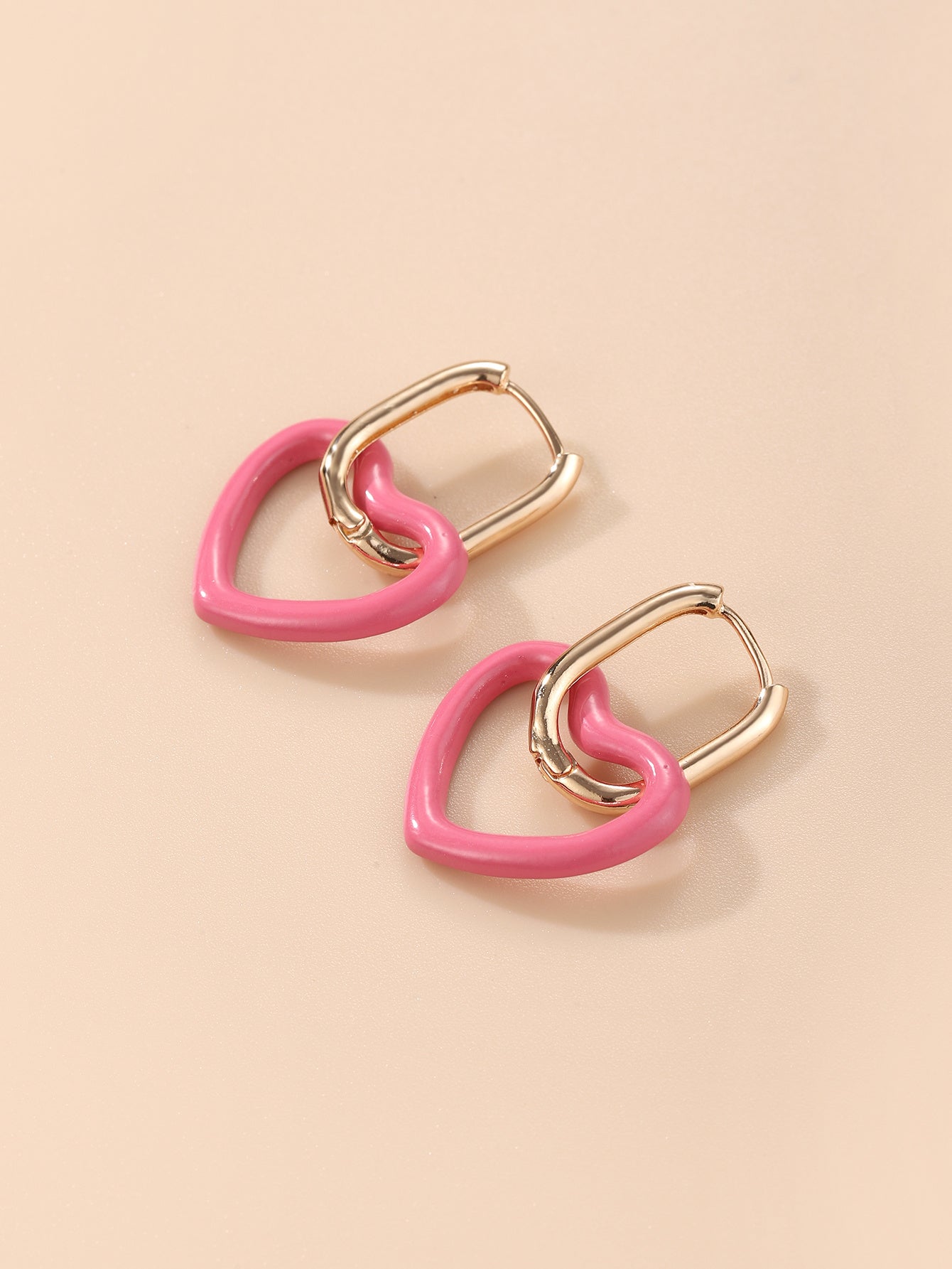 Chain Heart Earrings