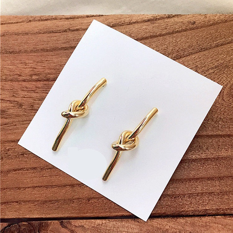 Long Knot Earrings