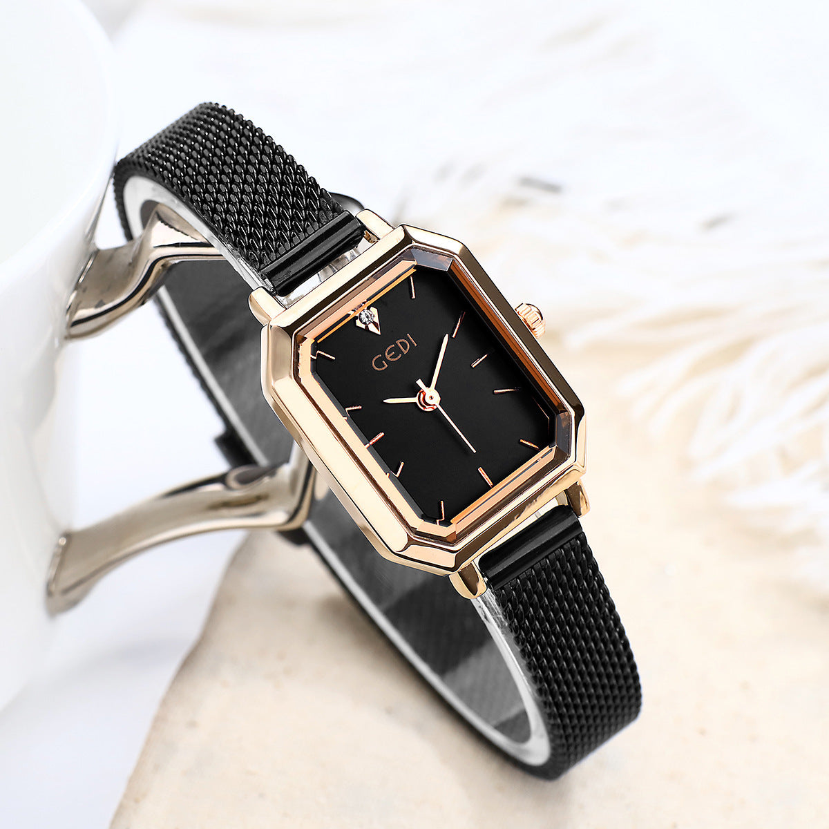 Square Retro Watch