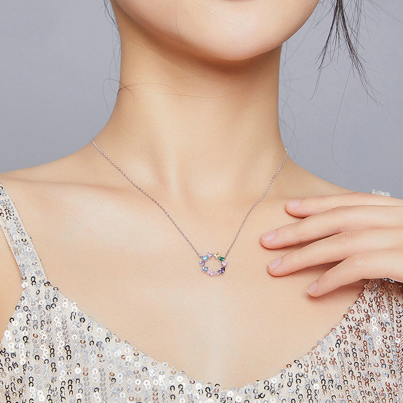Sterling Silver Lucky Garland Necklace - Forge & Form
