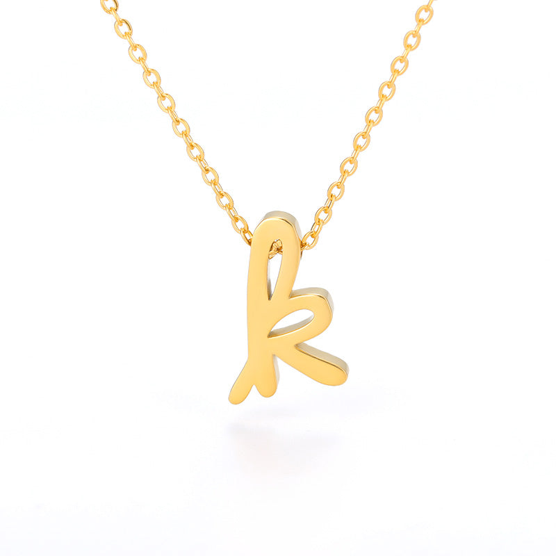 Dainty Initial Necklace - Forge & Form