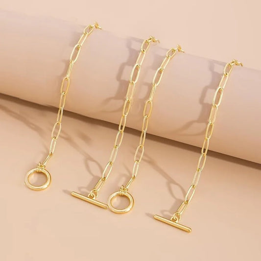 14K Gold Paperclip Chain