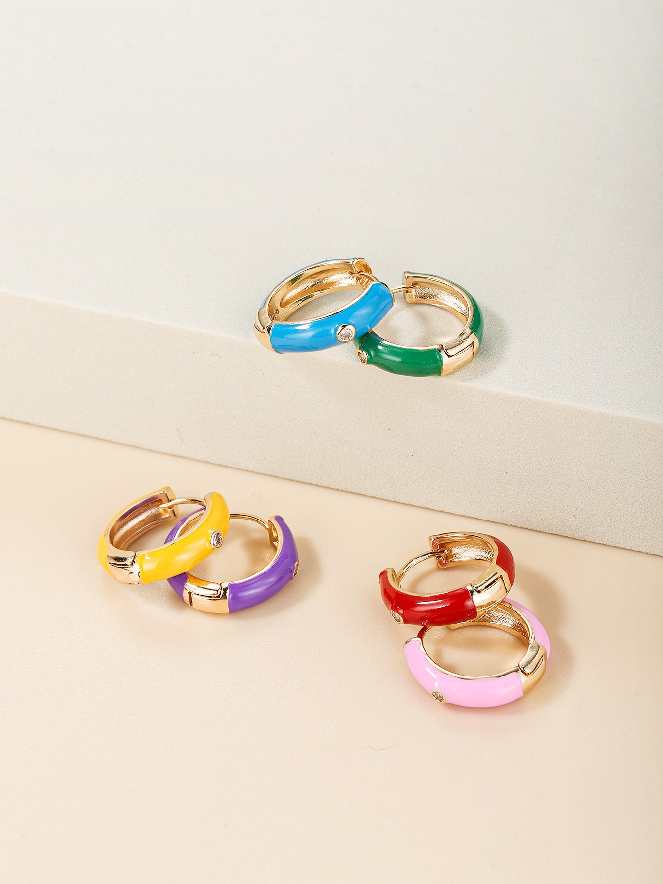 Play With Me Mini Hoop Earring Set