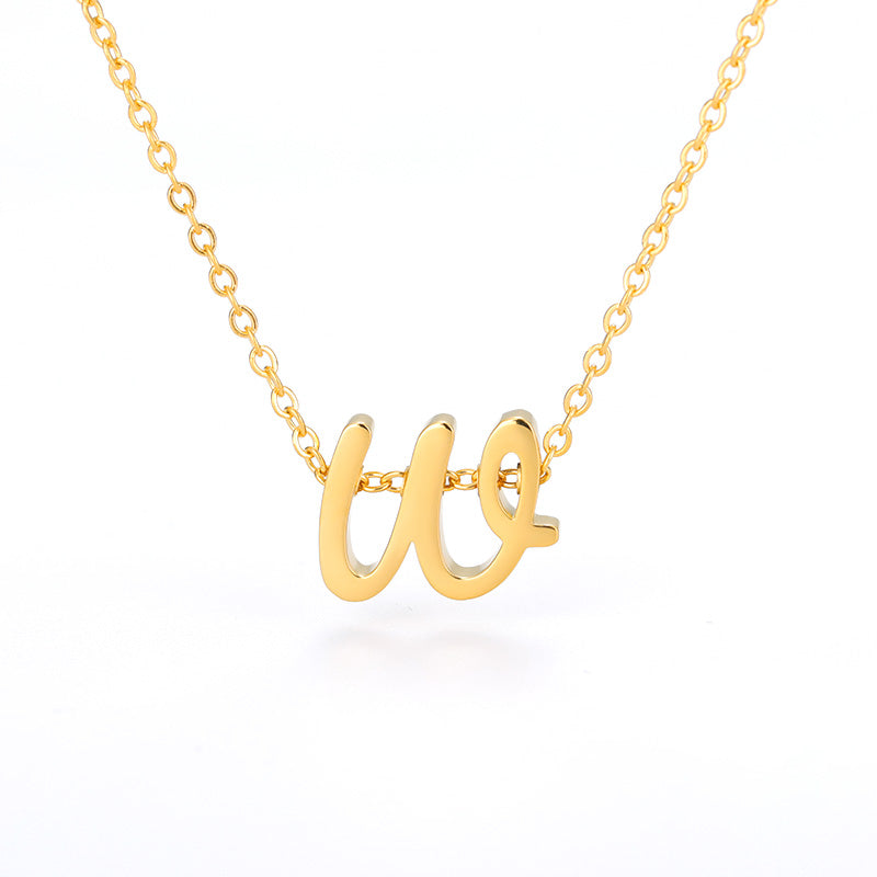 Dainty Initial Necklace - Forge & Form