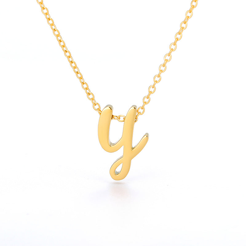Dainty Initial Necklace - Forge & Form