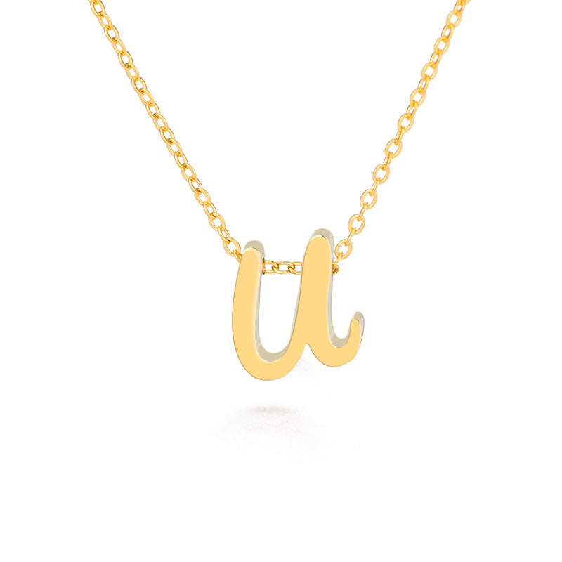 Dainty Initial Necklace - Forge & Form