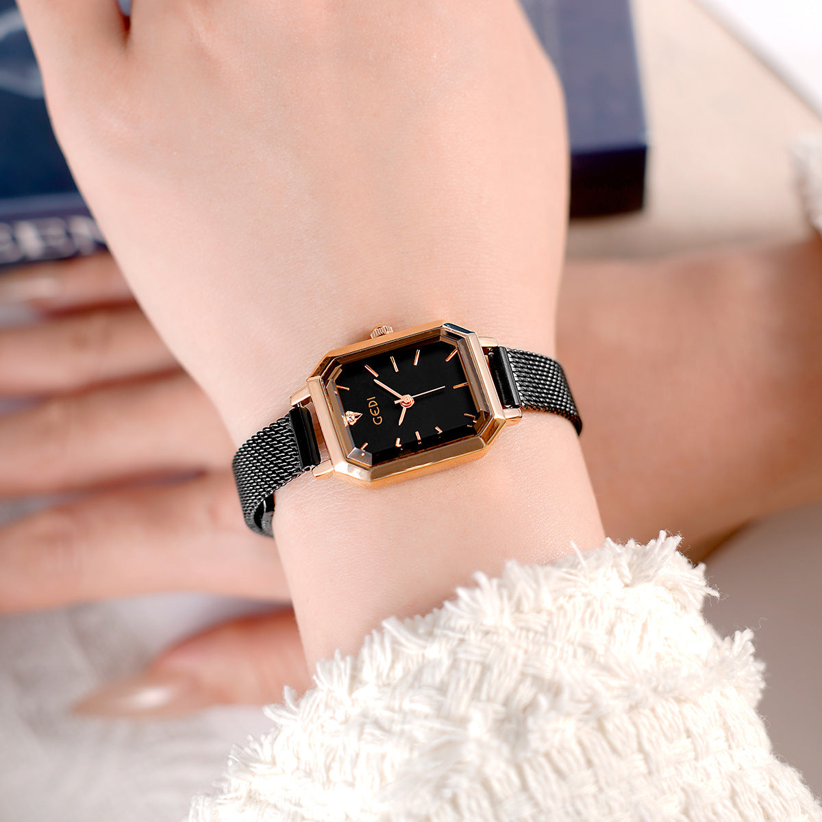 Square Retro Watch