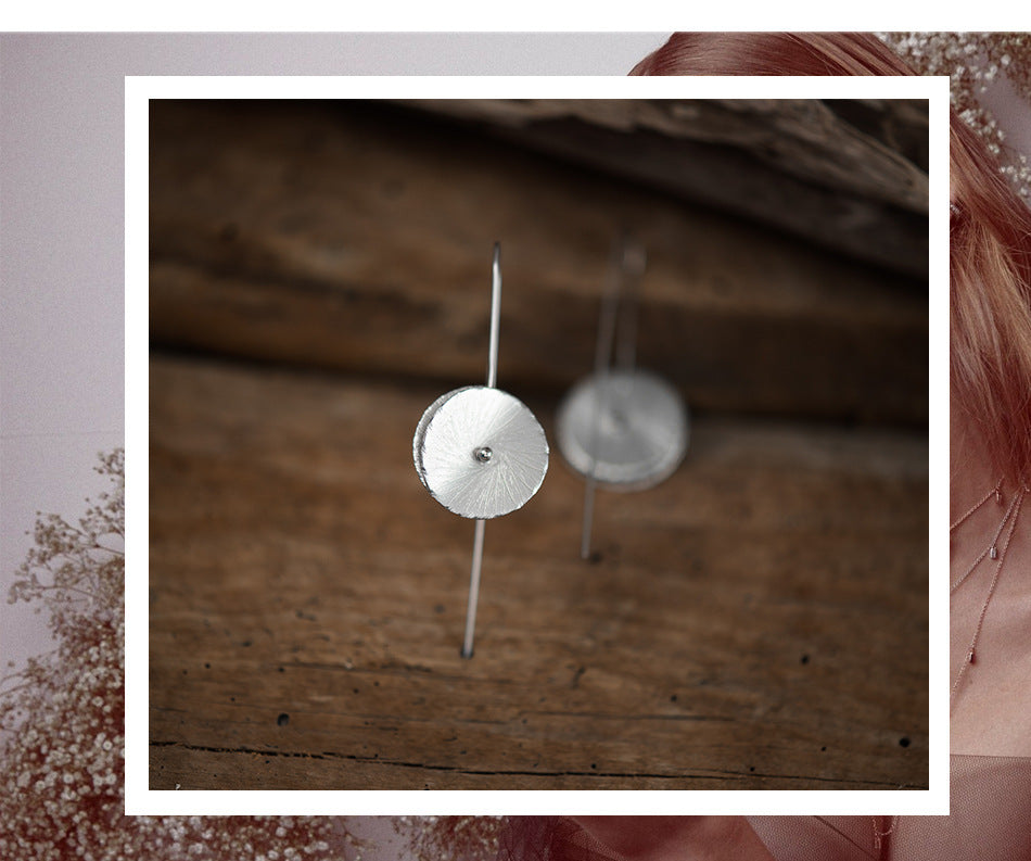 Simple Coin Earrings