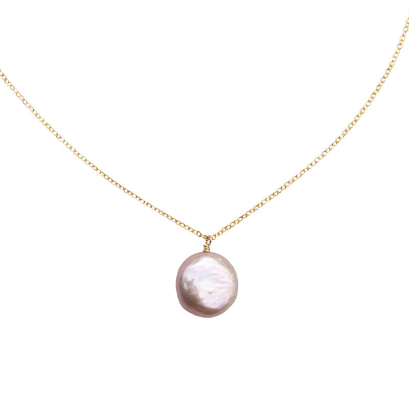 Baroque Pearl Pendant Necklace
