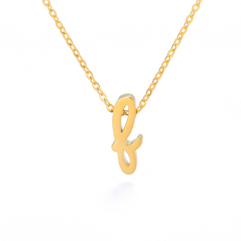 Dainty Initial Necklace - Forge & Form