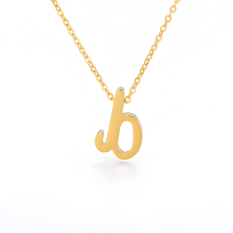 Dainty Initial Necklace - Forge & Form