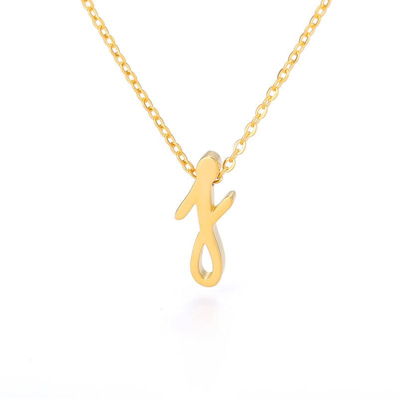 Dainty Initial Necklace - Forge & Form