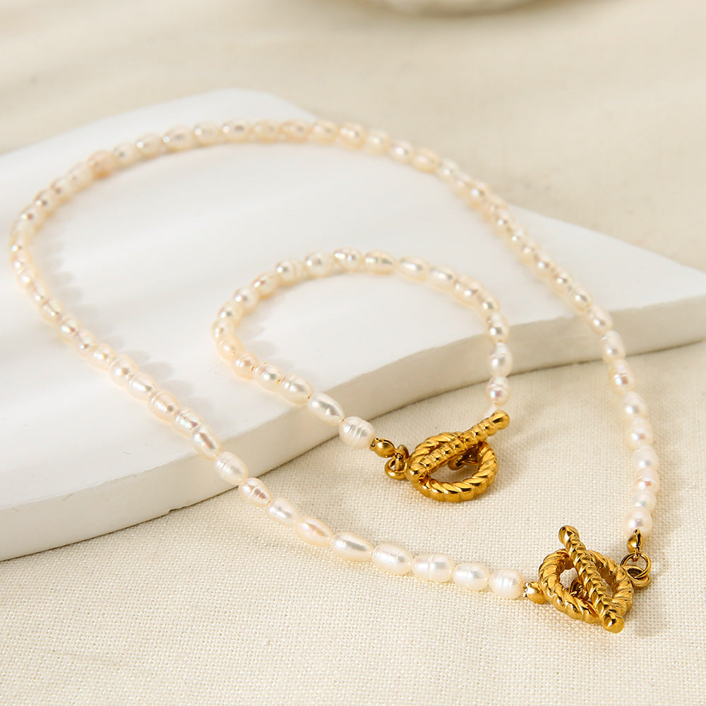 Freshwater Pearl Toggle Set