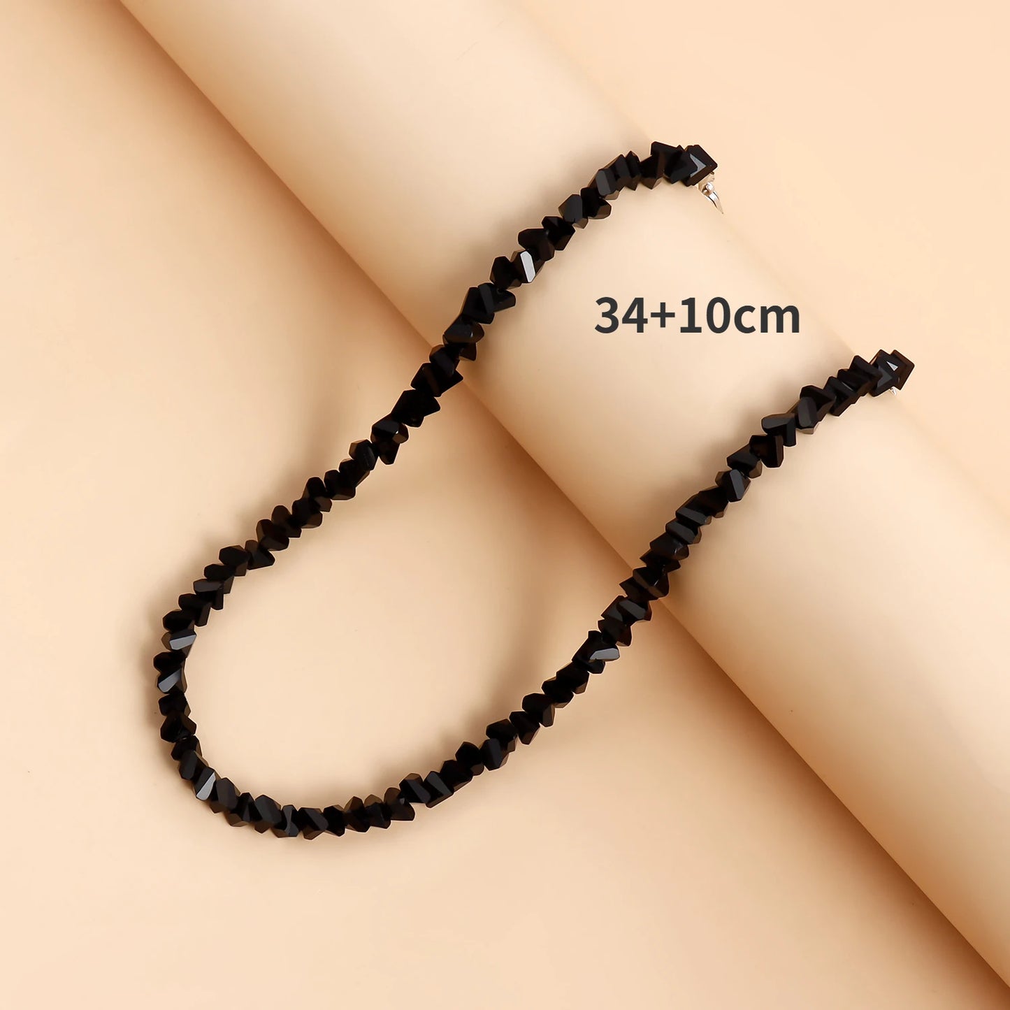 Crystal Irregular Beaded Choker