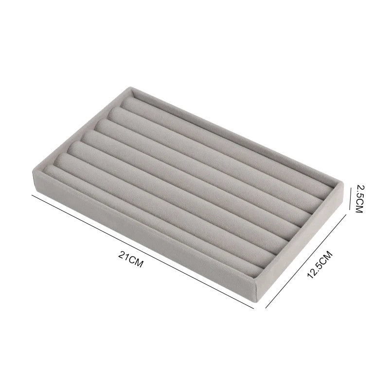 Stackable Velvet Jewelry Organizer