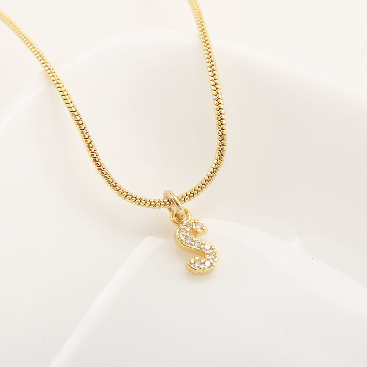 Shine Bright Initial Necklace