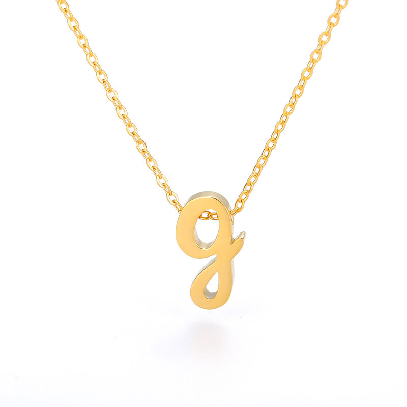 Dainty Initial Necklace - Forge & Form