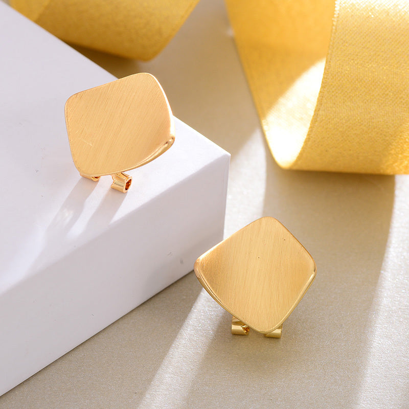 Retro Square Tile Earrings