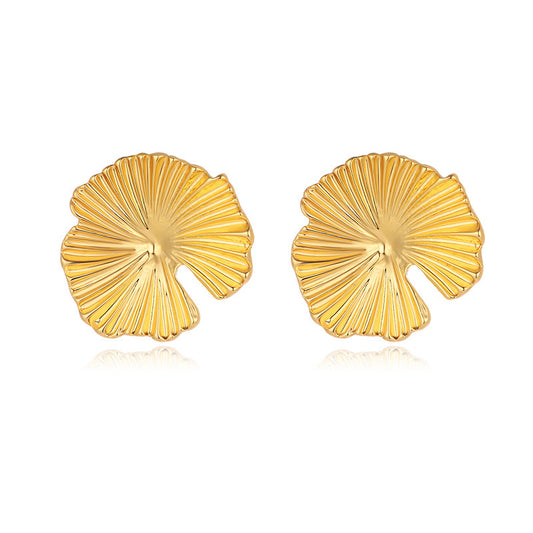Retro Disc Earrings