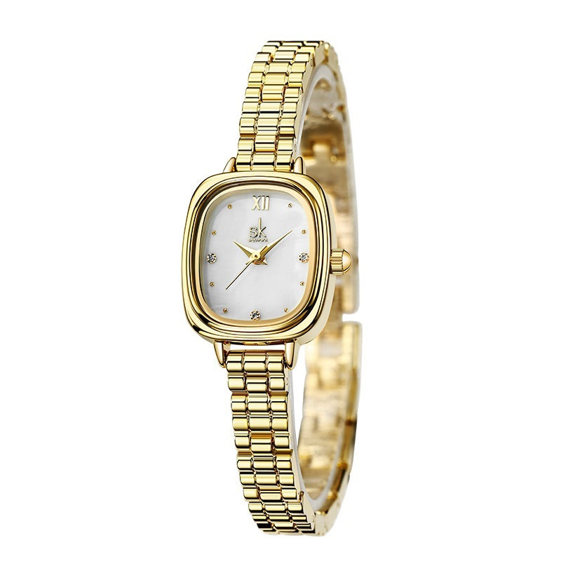 Waterproof Steel Belt Square Watch