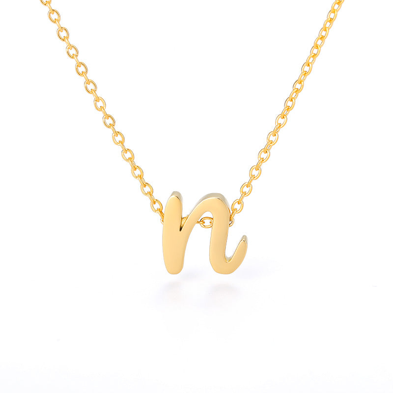 Dainty Initial Necklace - Forge & Form