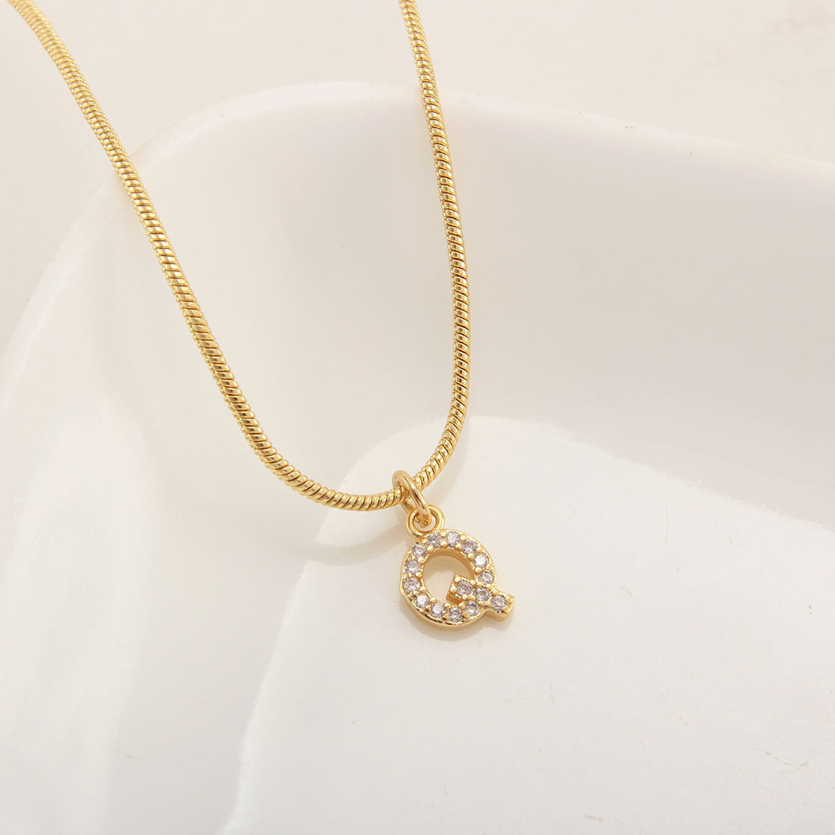 Shine Bright Initial Necklace