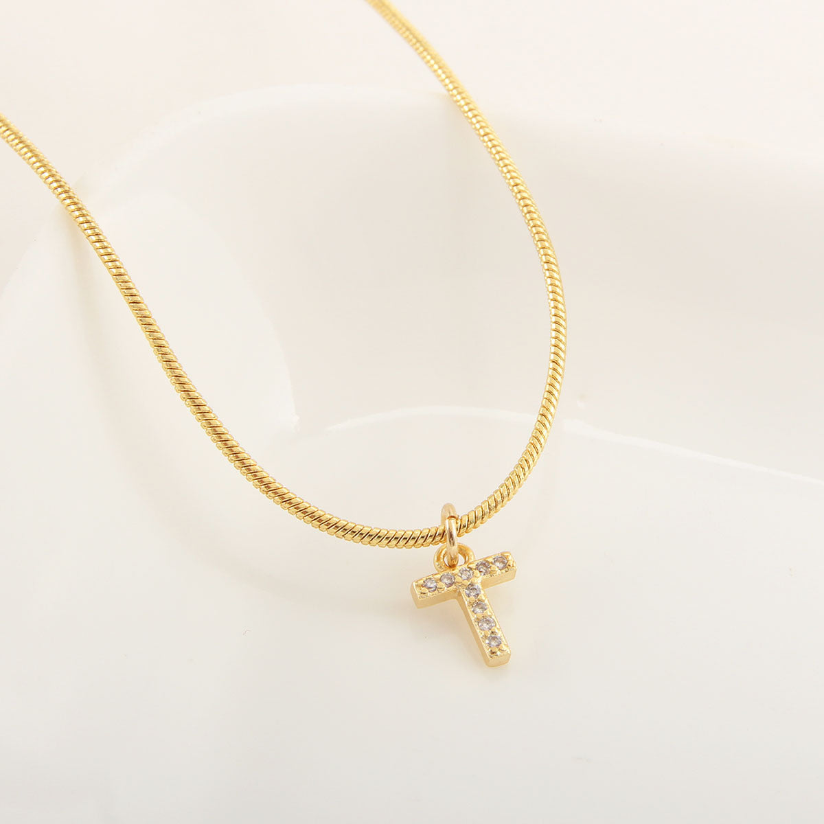 Shine Bright Initial Necklace