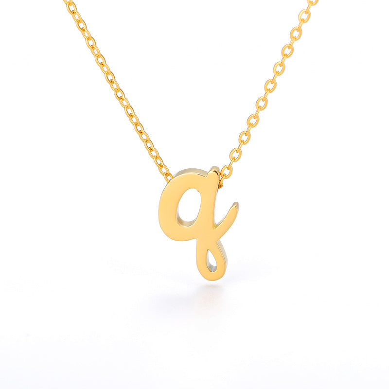 Dainty Initial Necklace - Forge & Form