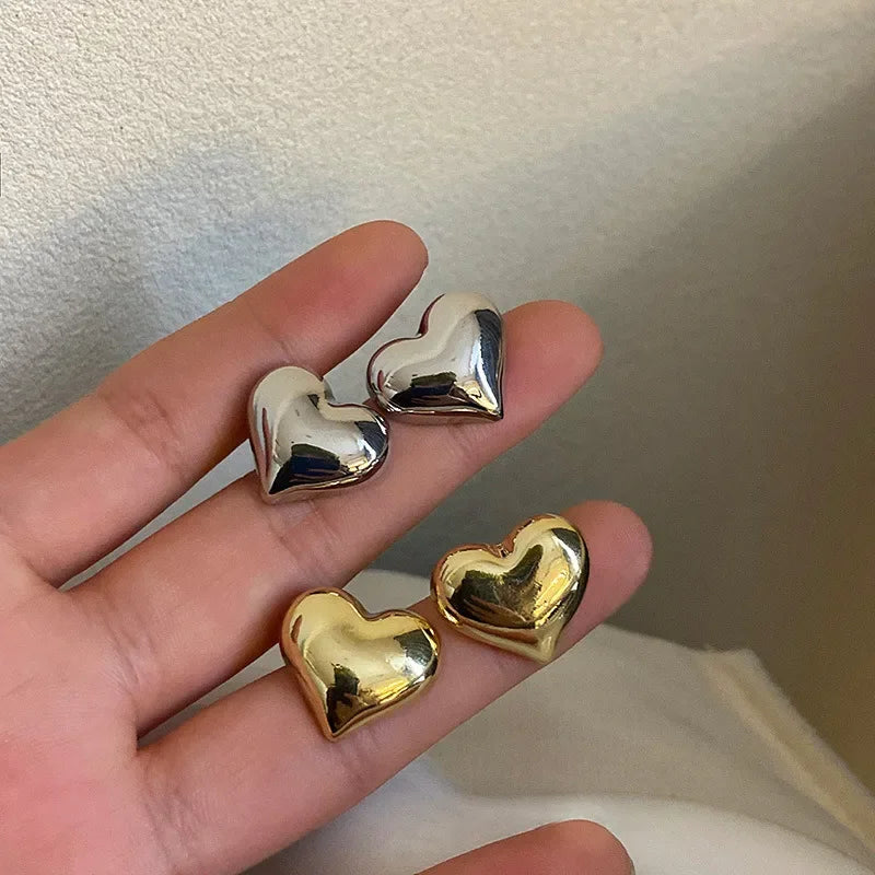 Bubble Heart Earrings