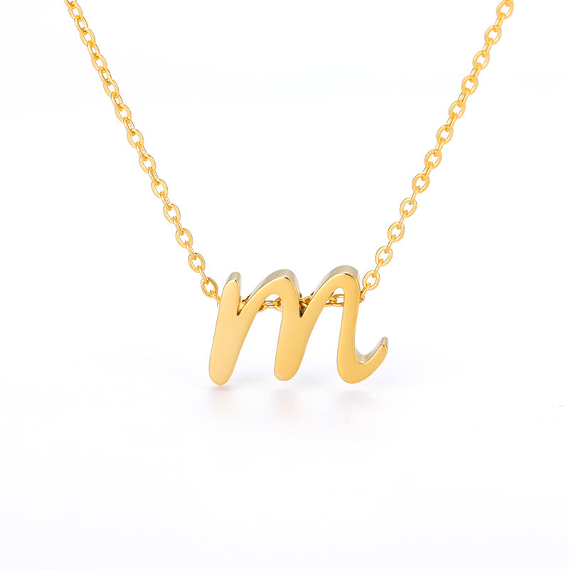 Dainty Initial Necklace - Forge & Form