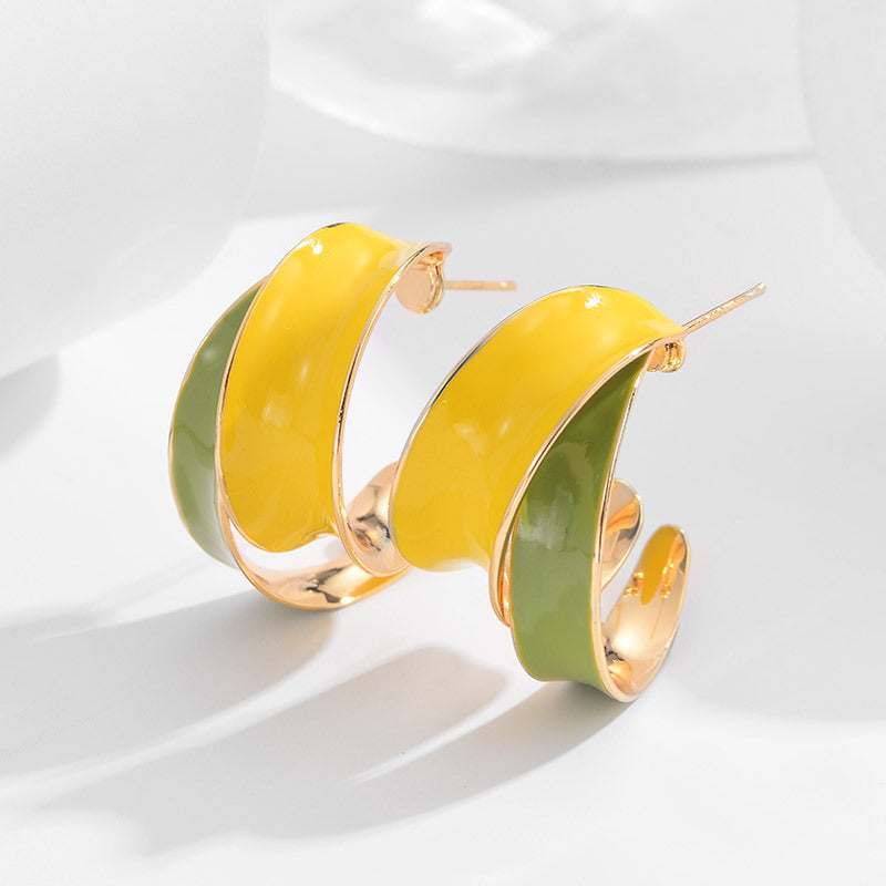 Play With Me Hoop Earrings