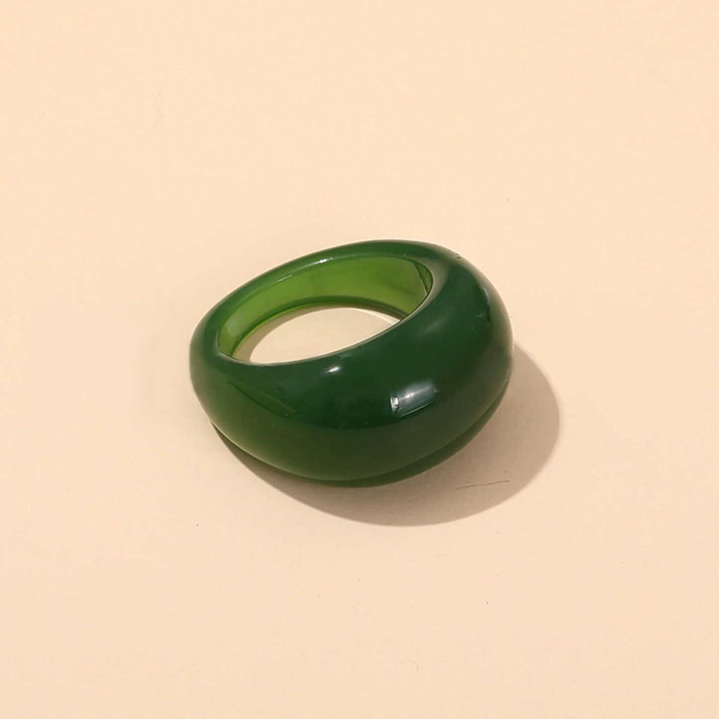 Let's Vibe Acrylic Ring