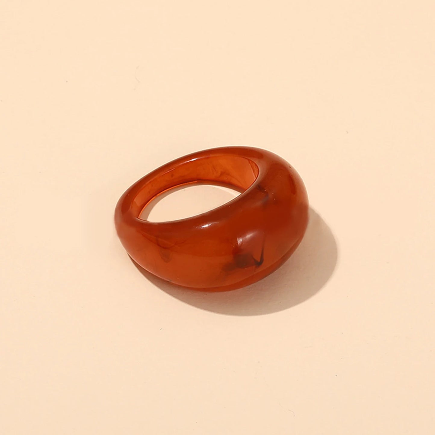 Let's Vibe Acrylic Ring