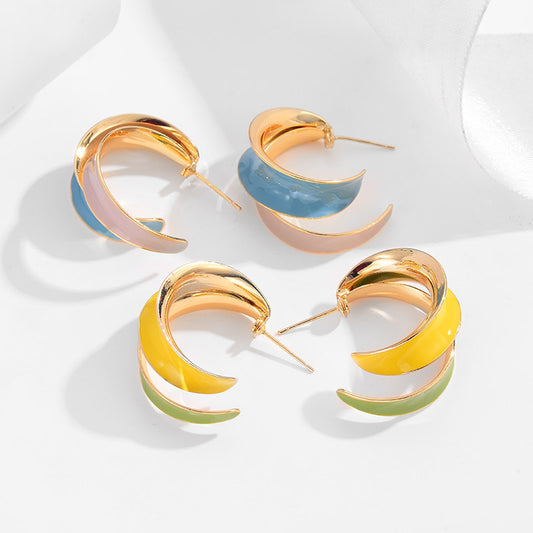 Play With Me Hoop Earrings