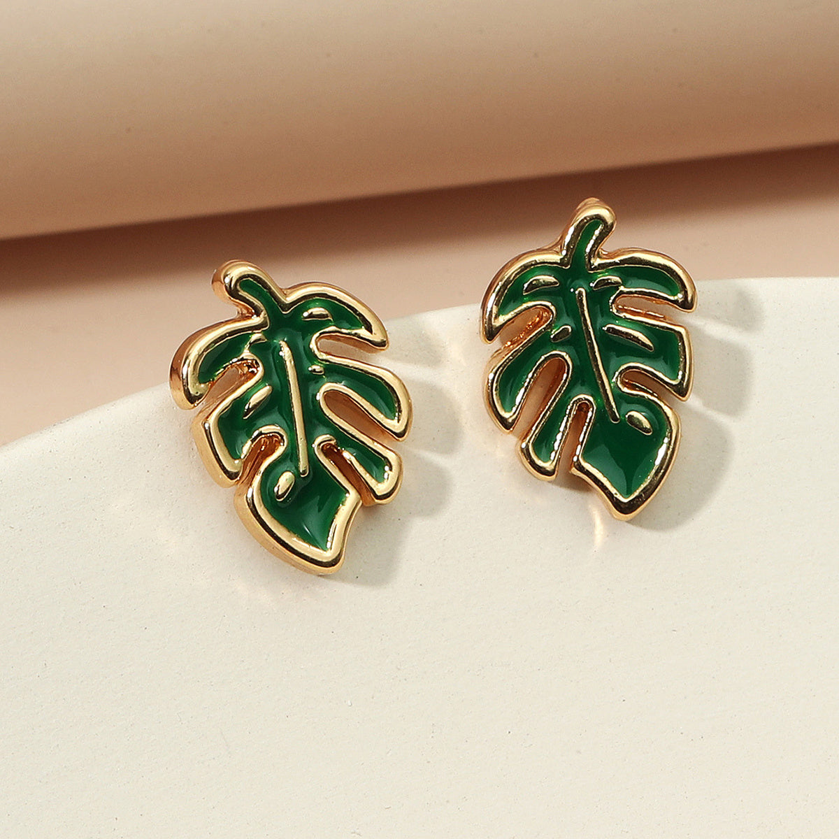 Colorful Leaf Earrings