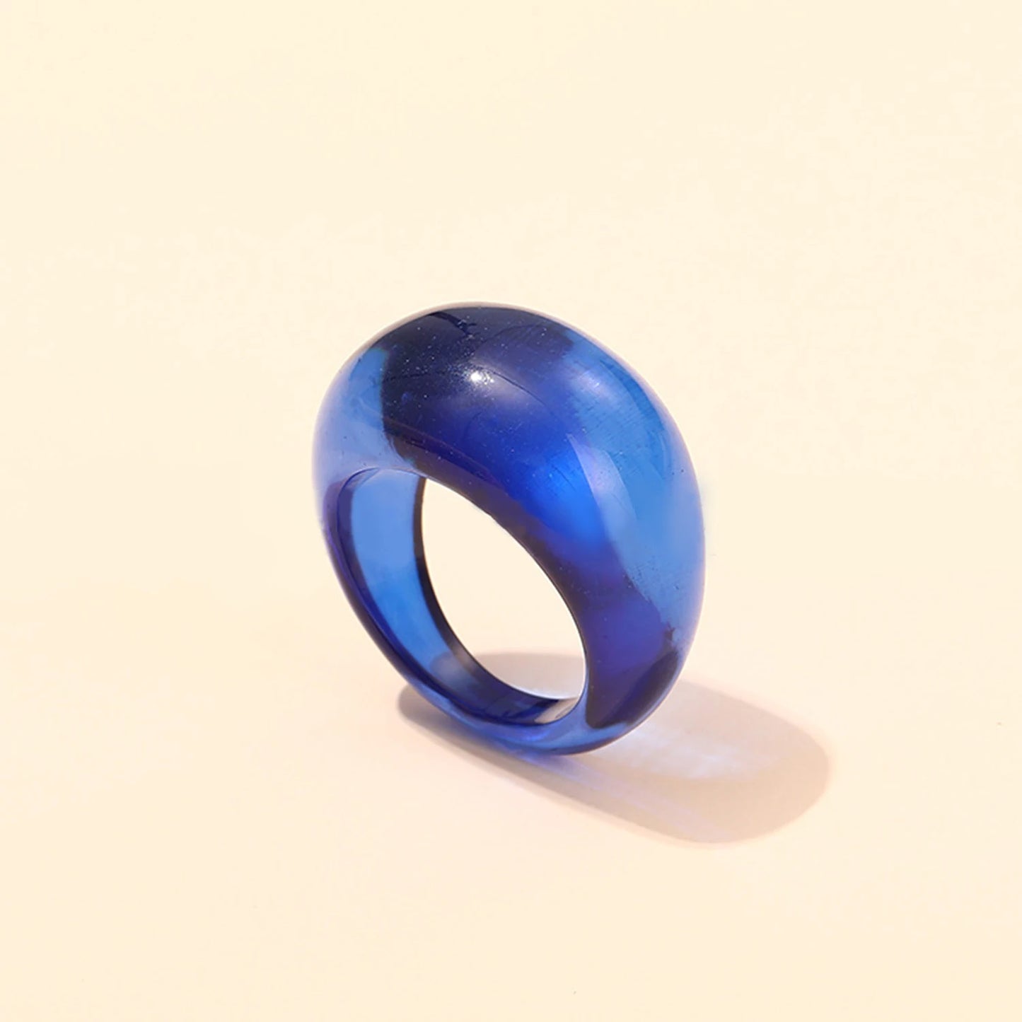 Let's Vibe Acrylic Ring