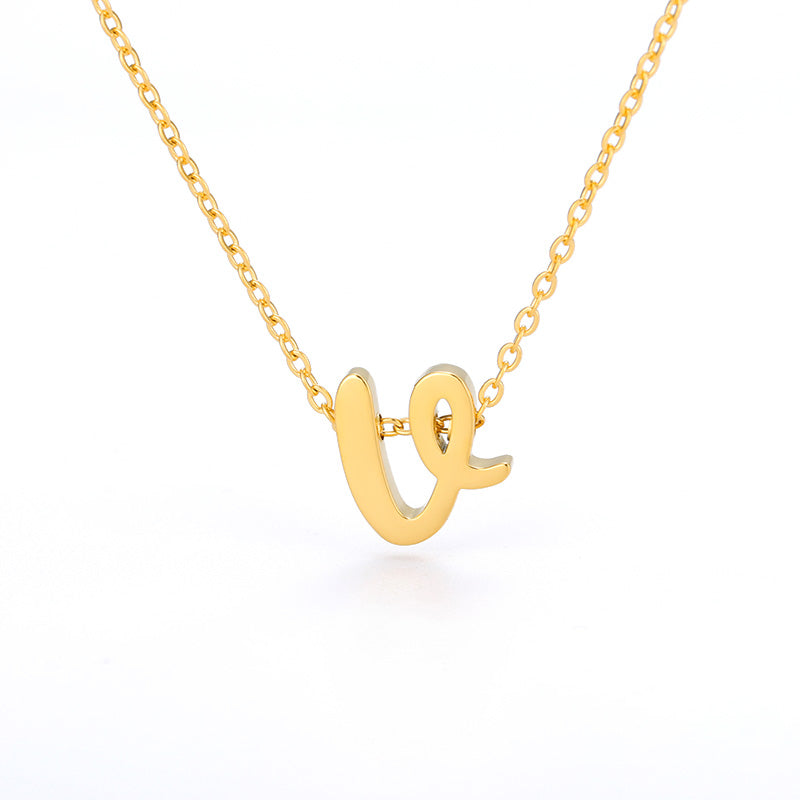 Dainty Initial Necklace - Forge & Form