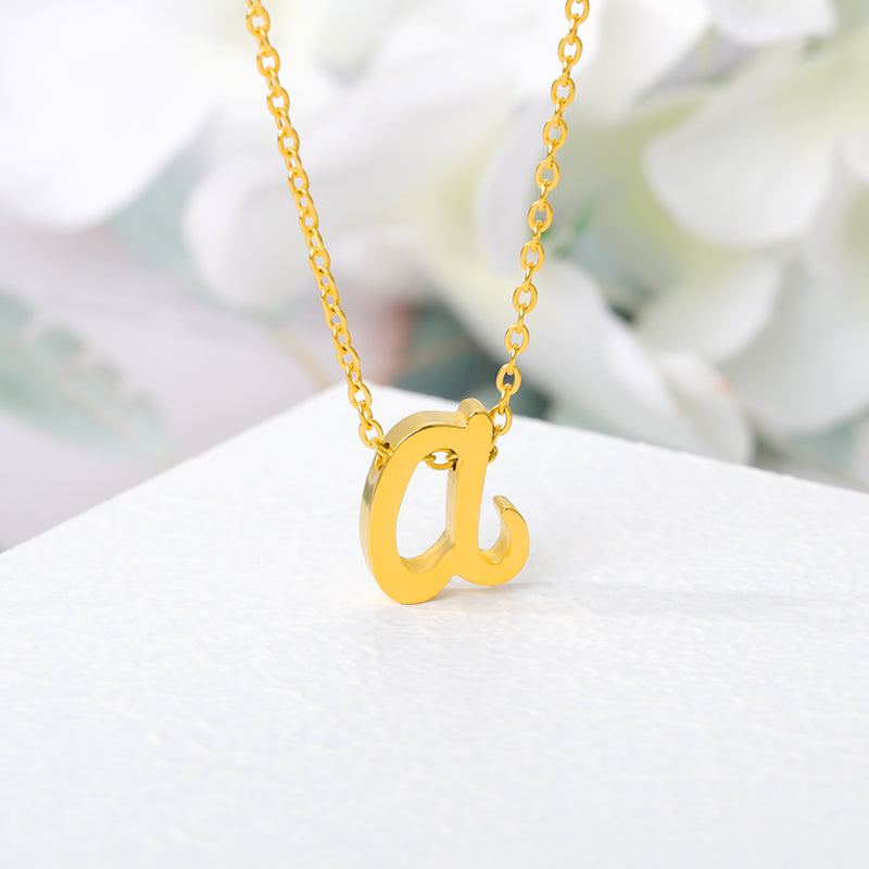 Dainty Initial Necklace - Forge & Form